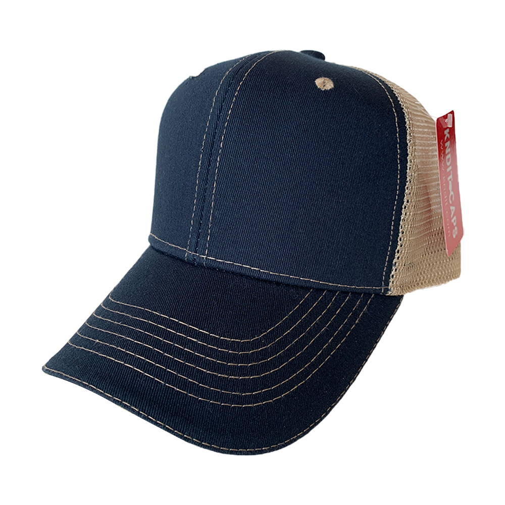 Gorra "GLH MESH" Gabardina Lisa con Malla