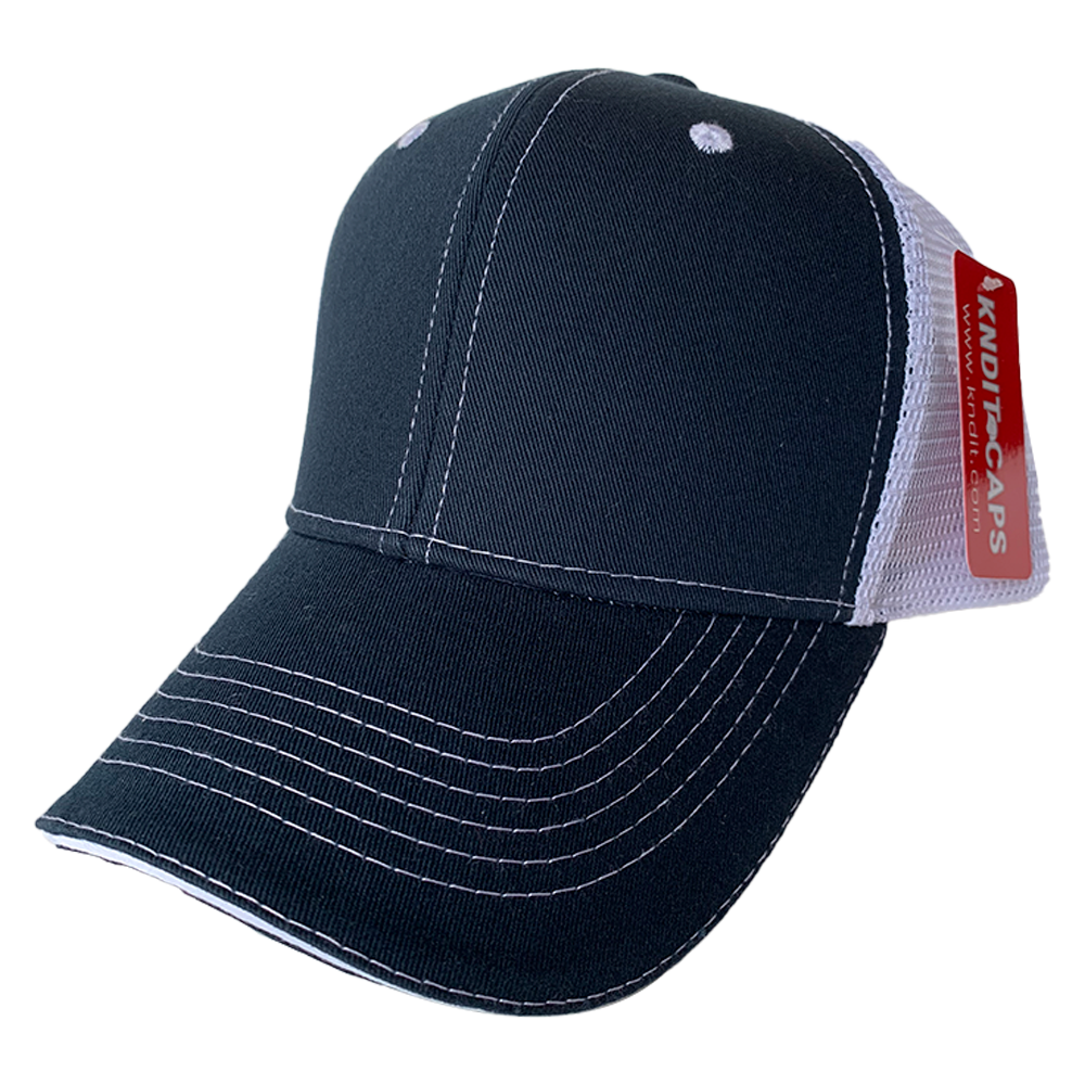 Gorra "GLH MESH" Gabardina Lisa con Malla