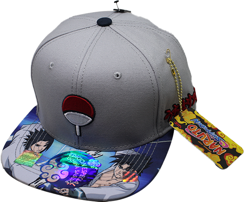 Gorra Sasuke Uchiha Logo bordado 100% Algodón 02