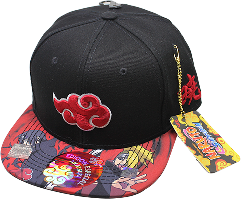 Gorra Akatsuki Clan Logo bordado 100% Algodón 01