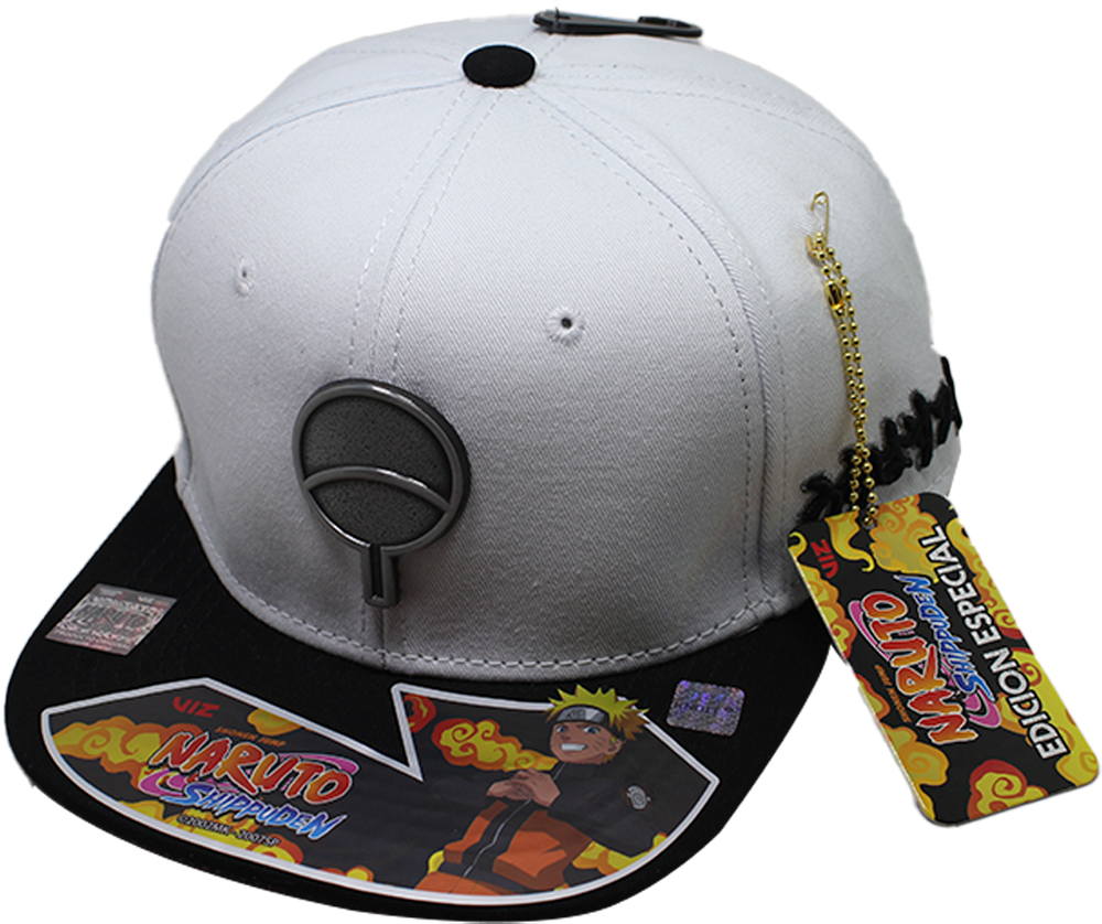 Gorra Sasuke Uchiha Logo Placa metal 100% Algodón 25