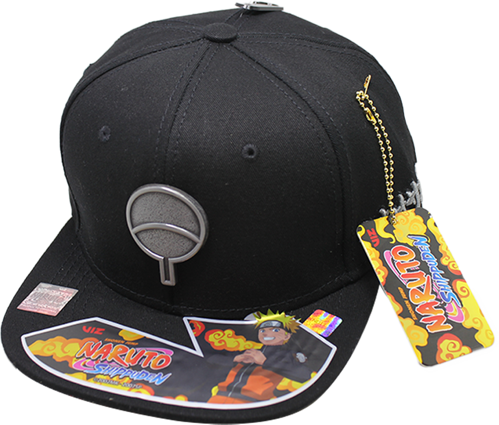 Gorra Sasuke Uchiha Logo Placa metal 100% Algodón 25