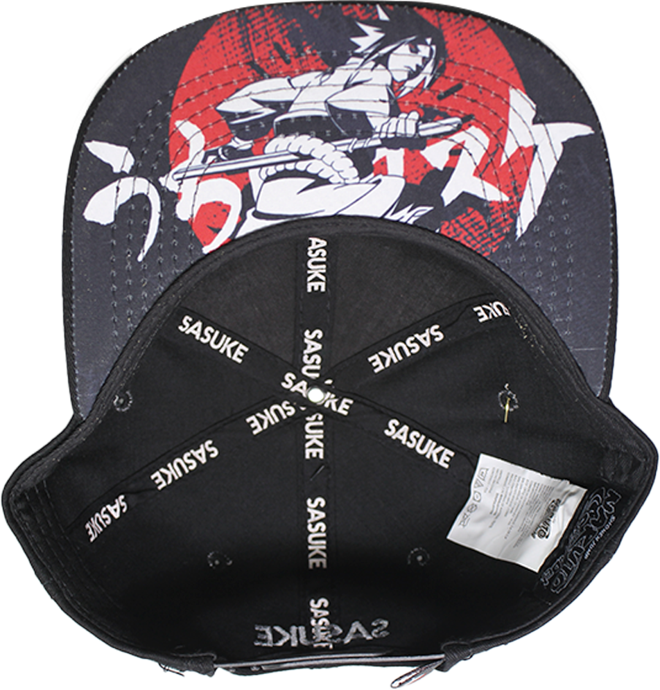 Gorra Sasuke Uchiha Logo Placa metal 100% Algodón 25