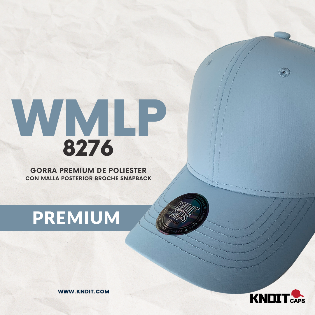 Gorra "WMLP (8276) Poliéster Con Malla