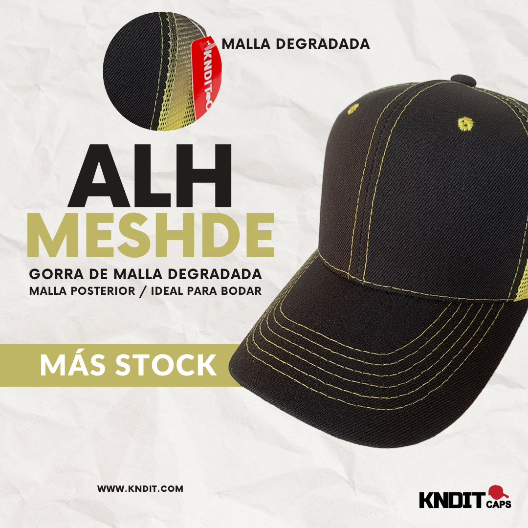 Gorra "ALHMDE" Acrílico con Malla Degradada