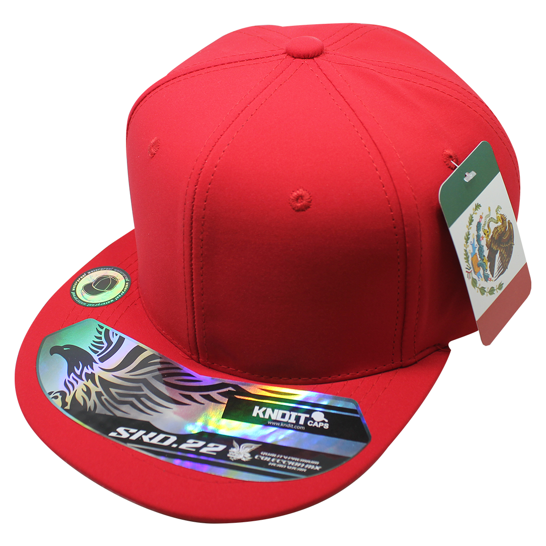 Gorra "F-FITCLMX - 8131" Tela Repelente Gama Premium Visera con BANDERA DE MEXICO