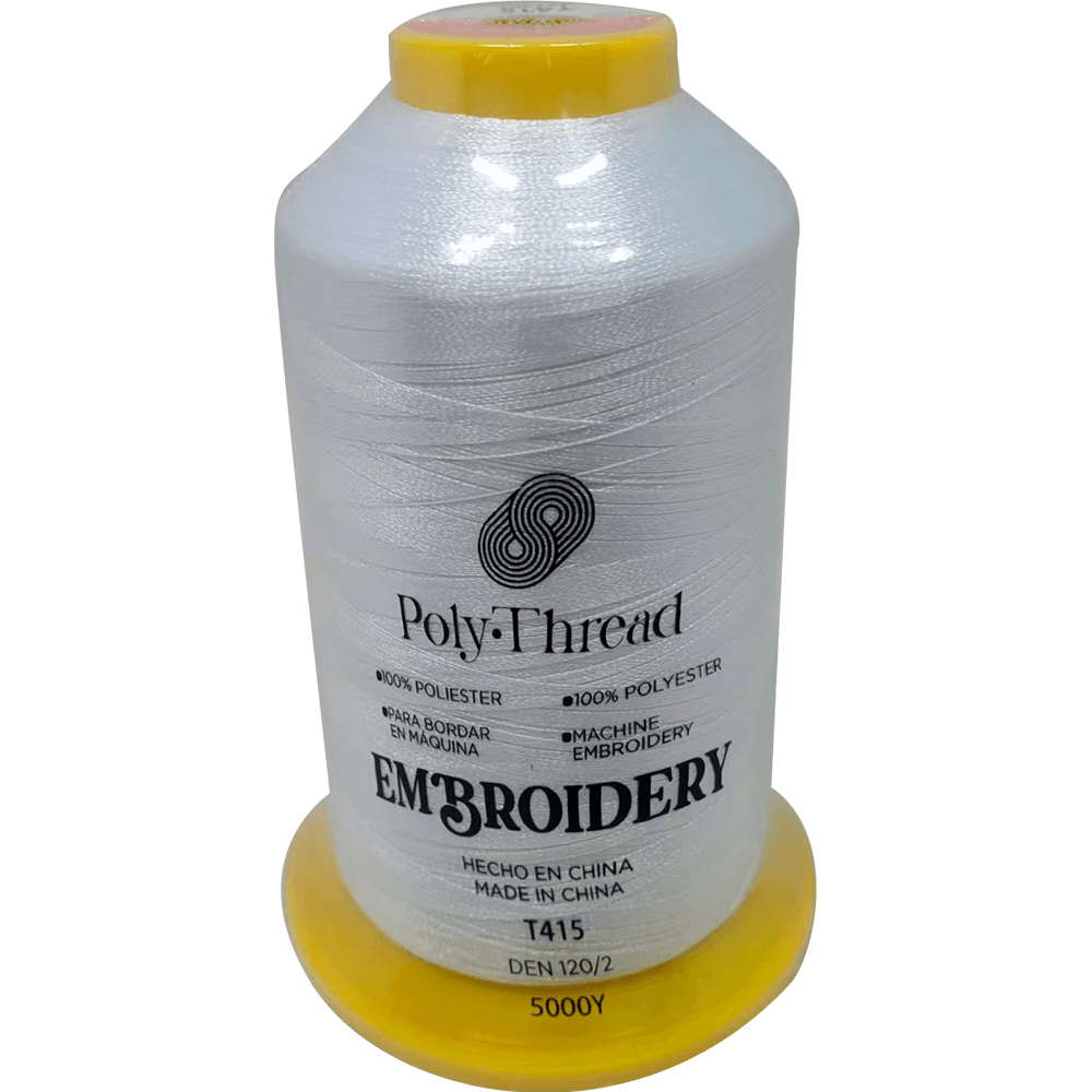 Hilo para bordar 5000Y calidad premium 2 mm- caja 60 pzas