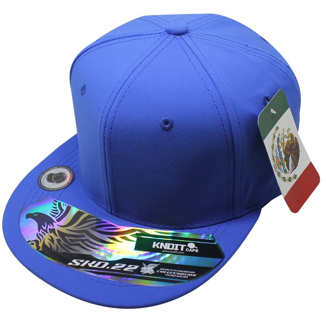 Gorra "F-FITCLMX - 8131" Tela Repelente Gama Premium Visera con BANDERA DE MEXICO