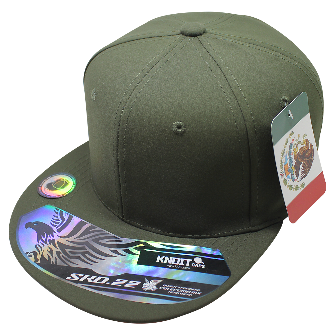 Gorra "F-FITCLMX - 8131" Tela Repelente Gama Premium Visera con BANDERA DE MEXICO