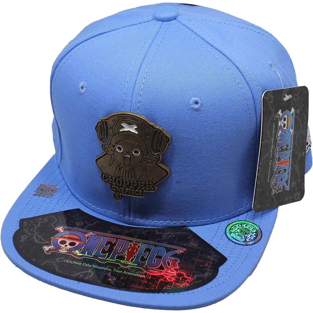 Gorra "ONE PIECE" Chopper Placa Metálica Latón Viejo 10