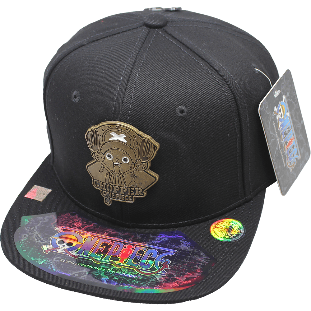 Gorra "ONE PIECE" Chopper Placa Metálica Latón Viejo 10