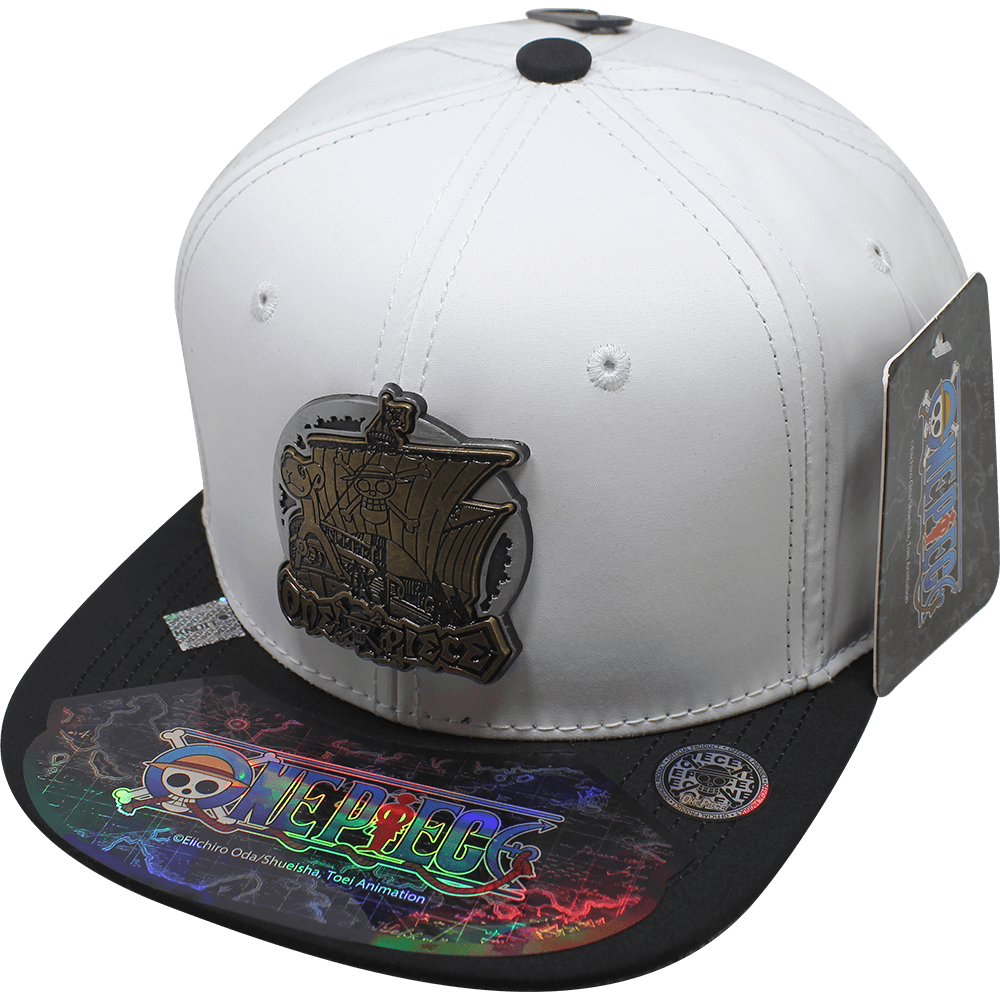 Gorra "ONE PIECE" Placa Metalica Latón Viejo Manufacturada con CNC 14
