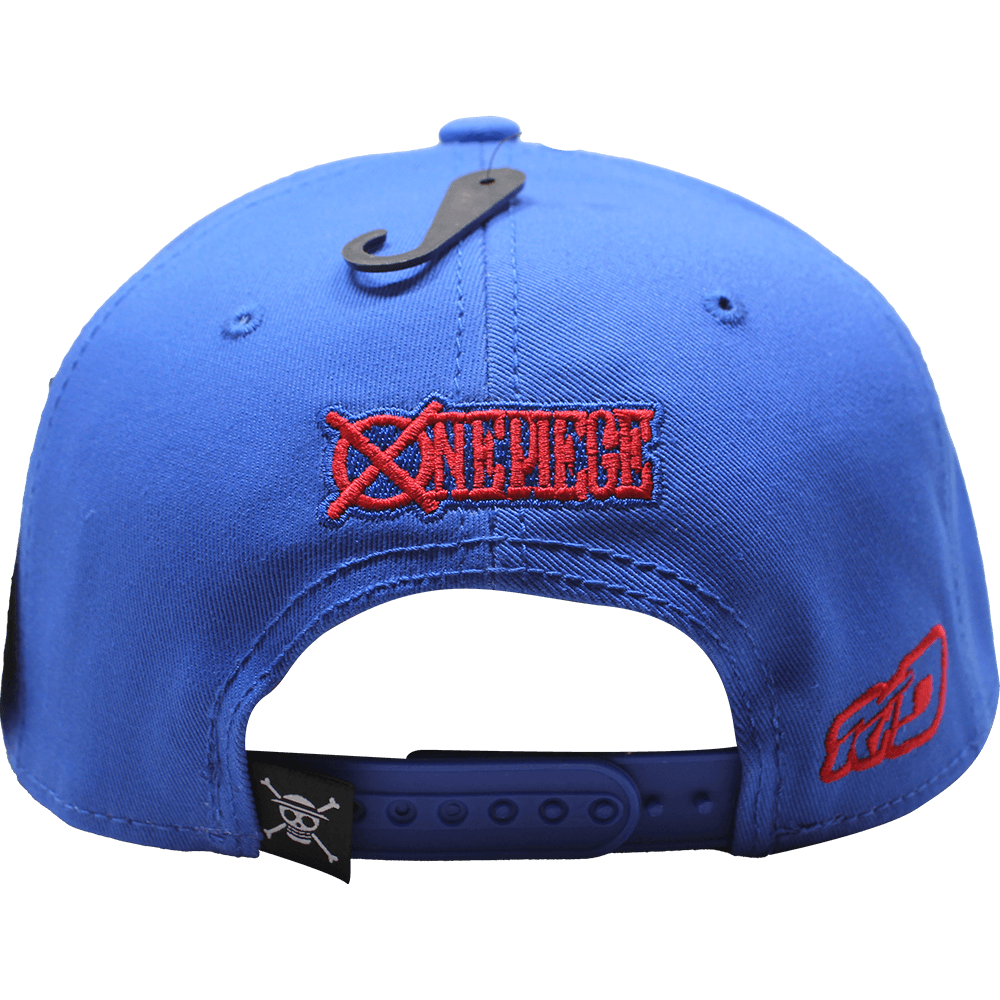 Gorra "ONE PIECE" Luffy Placa Metalica estilo Latón Viejo 02