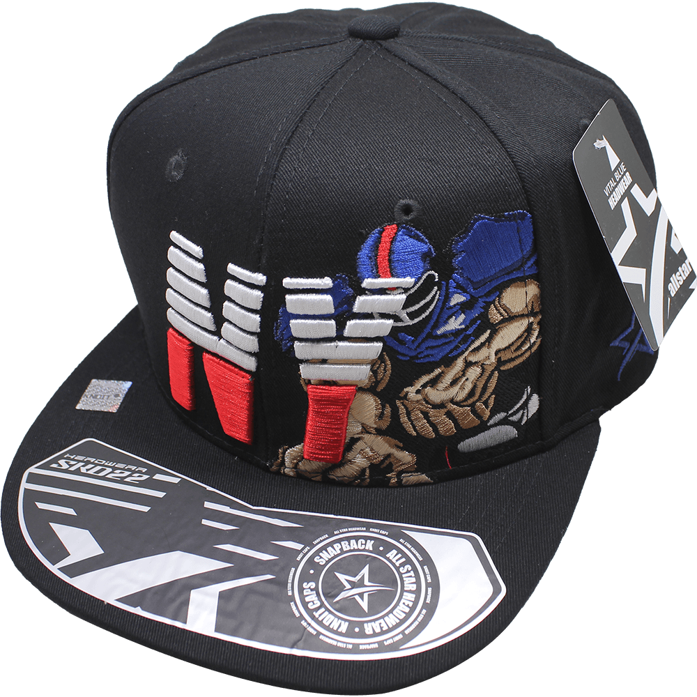 Gorra VITAL BLUE - Headwear - "NY" 100% Algodón Calidad Premium