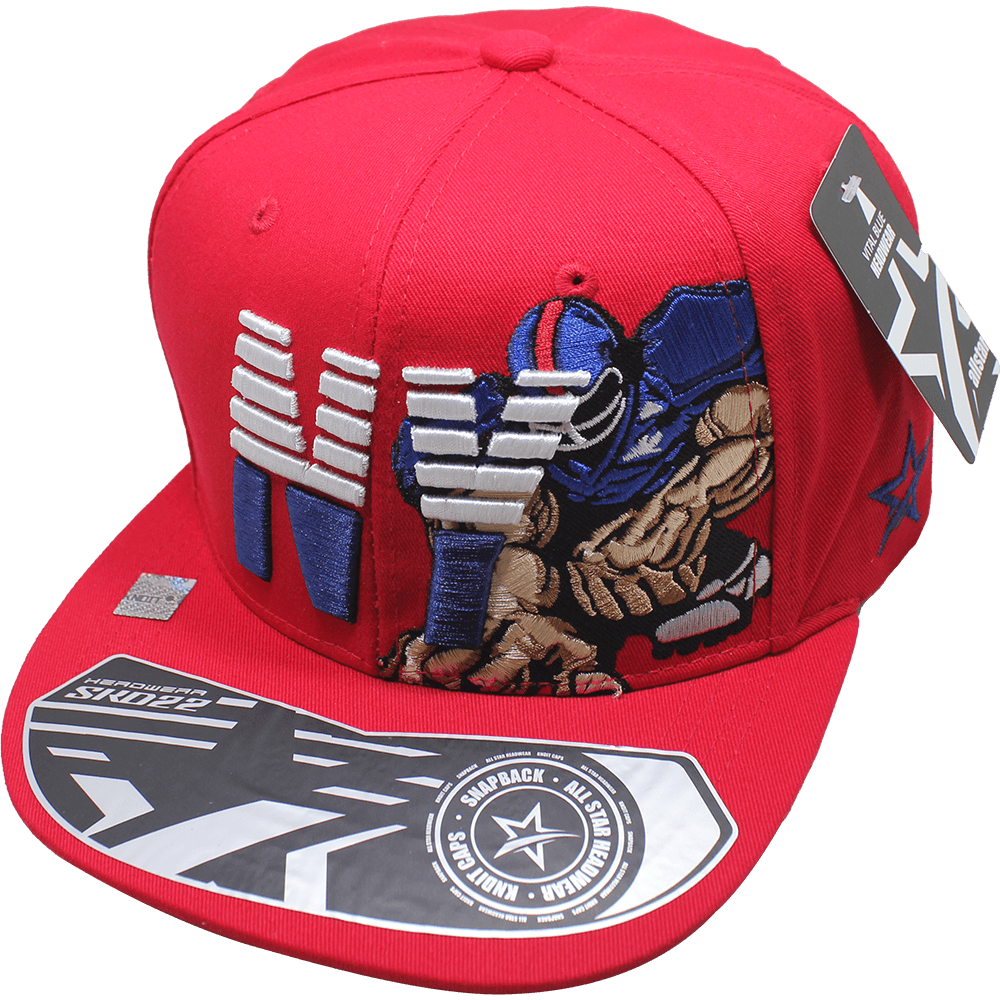 Gorra VITAL BLUE - Headwear - "NY" 100% Algodón Calidad Premium