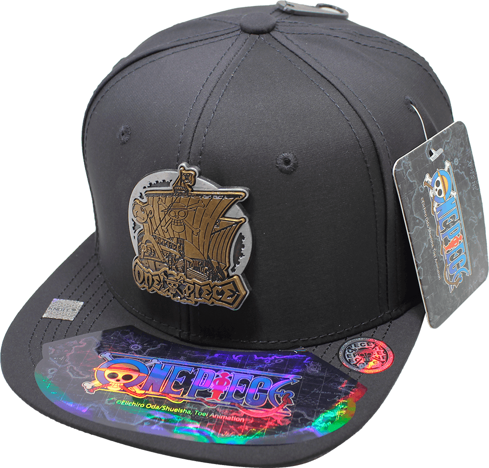 Gorra niño "ONE PIECE" Placa Metalica Latón Viejo Manufacturada con CNC 14
