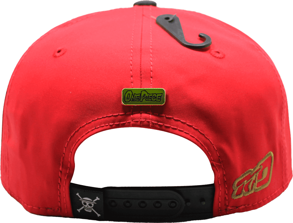 Gorra niño "ONE PIECE" Calavera Placa Metálica Dorada Brillante 16