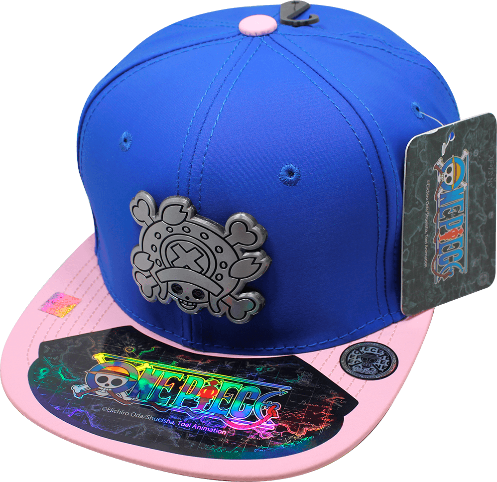 Gorra niño "ONE PIECE" Chopper Placa Metálica Aluminio Cepillado 17