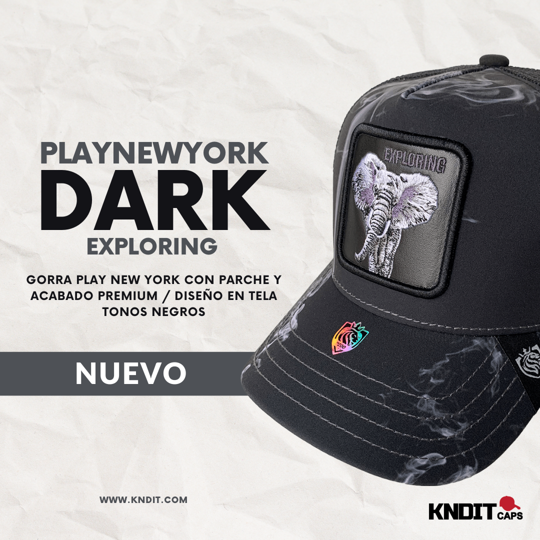 Gorra Animales Trucker "PLAY DARK" Exploring