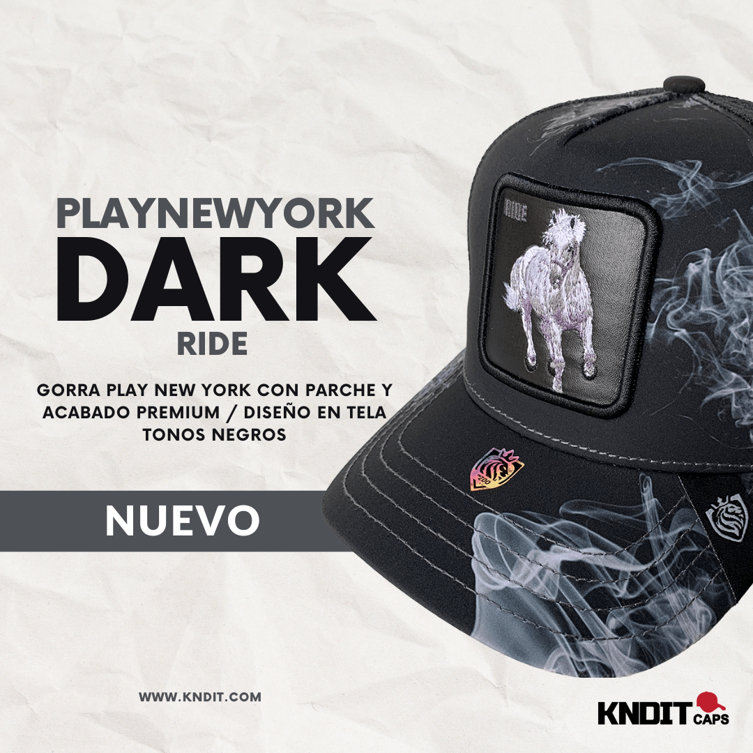 Gorra Animales Trucker "PLAY DARK" Ride