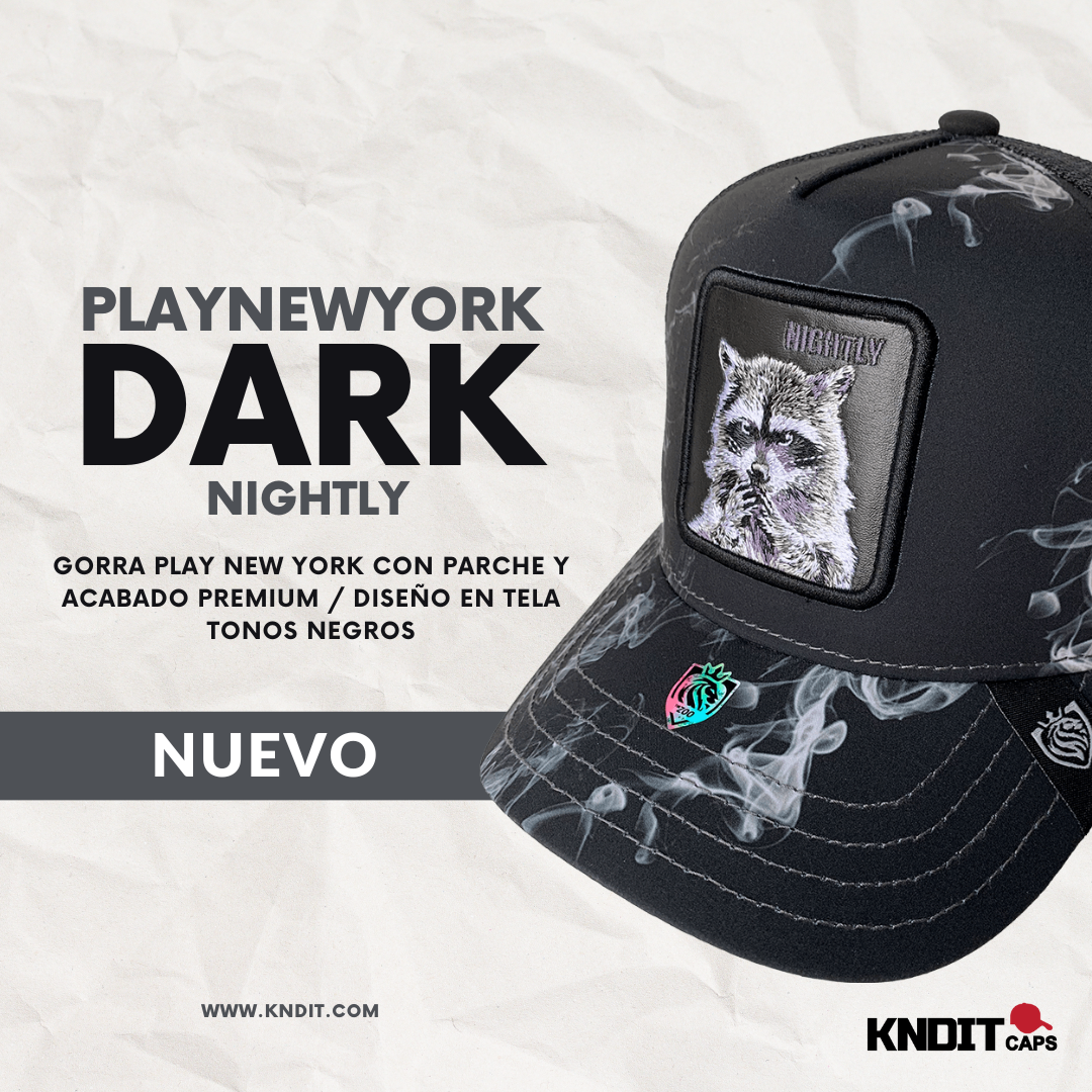 Gorra Animales Trucker "PLAY DARK" Nightly