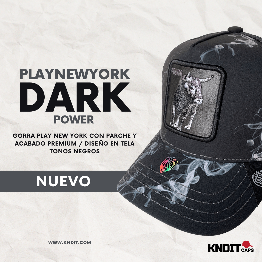 Gorra Animales Trucker "PLAY DARK" Power