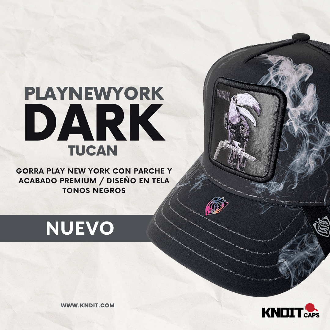 Gorra Animales Trucker "PLAY DARK" Tucan