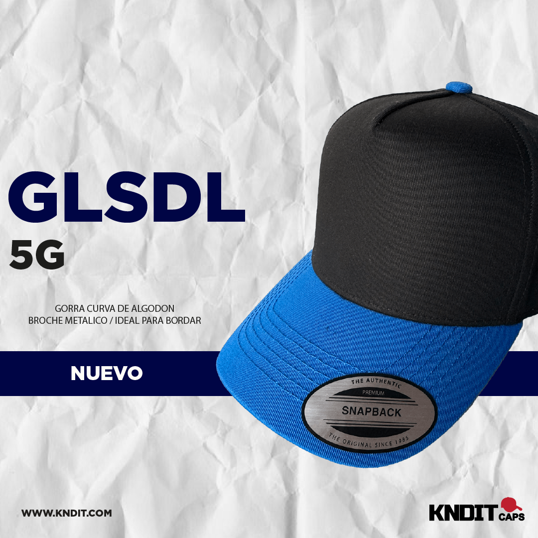 Gorra GLSLD5G Gabardina Algodón