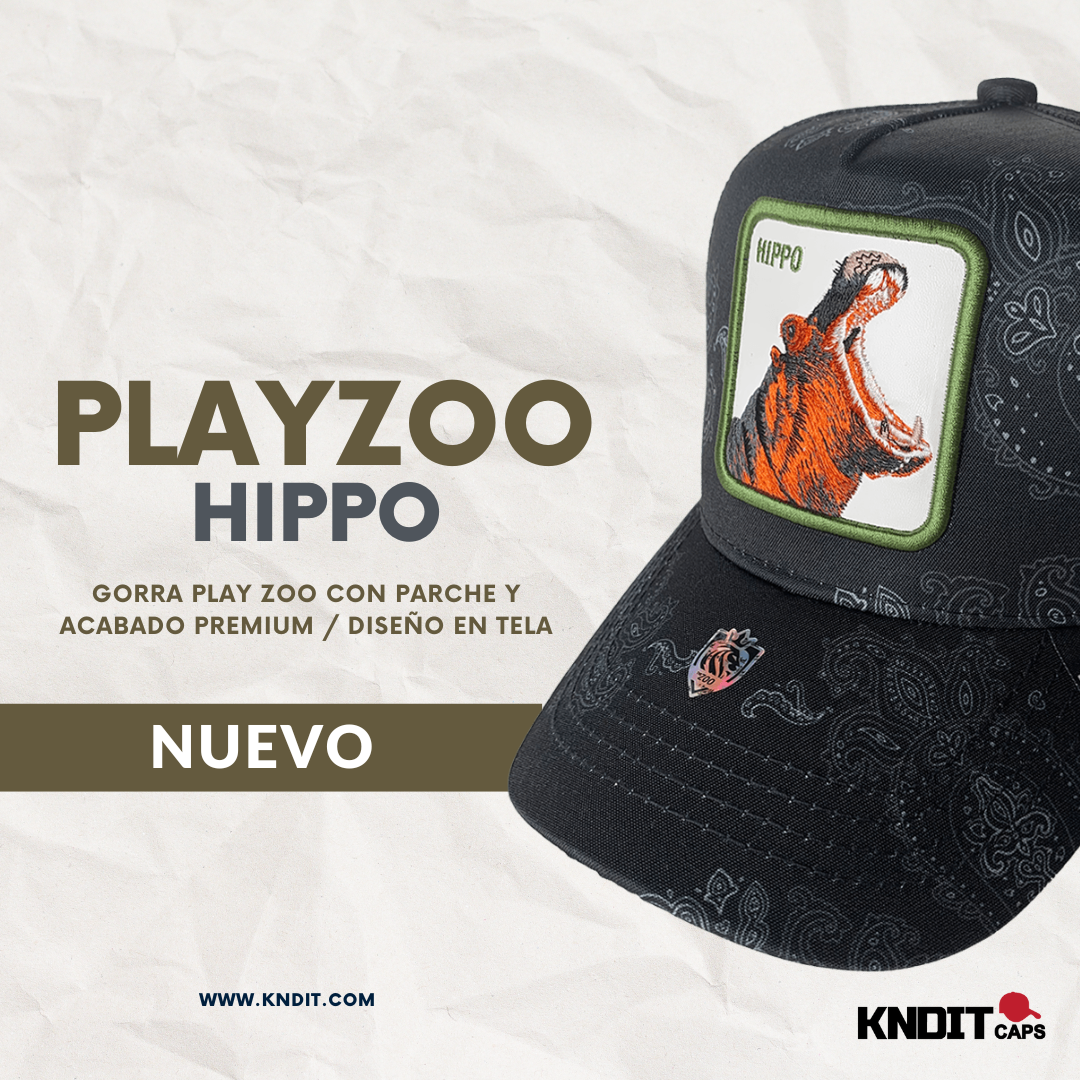 Gorra Animales Trucker "PNY ZOO" HIPPO 408