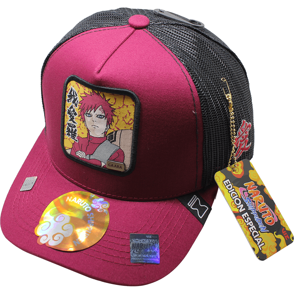 Gorra Naruto Trucker Gaara_67
