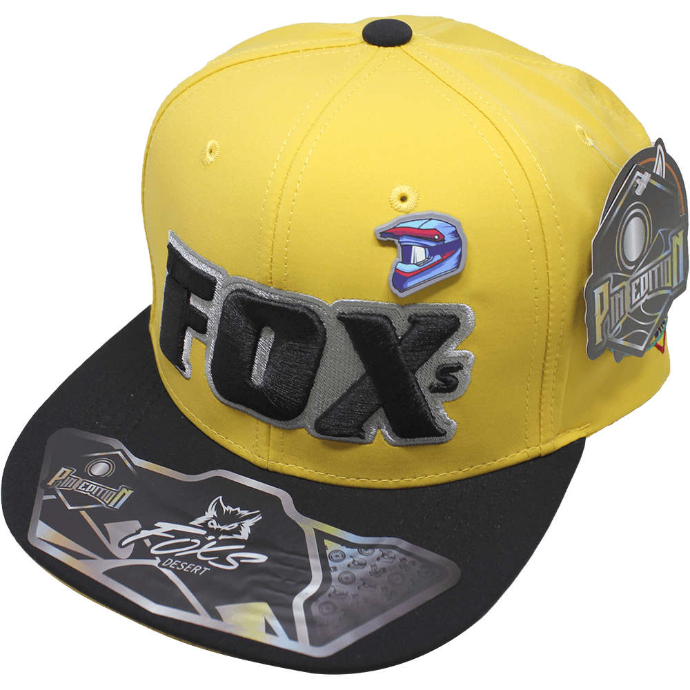 Gorra " FOX'S DESERT " Pin y Bordados 10