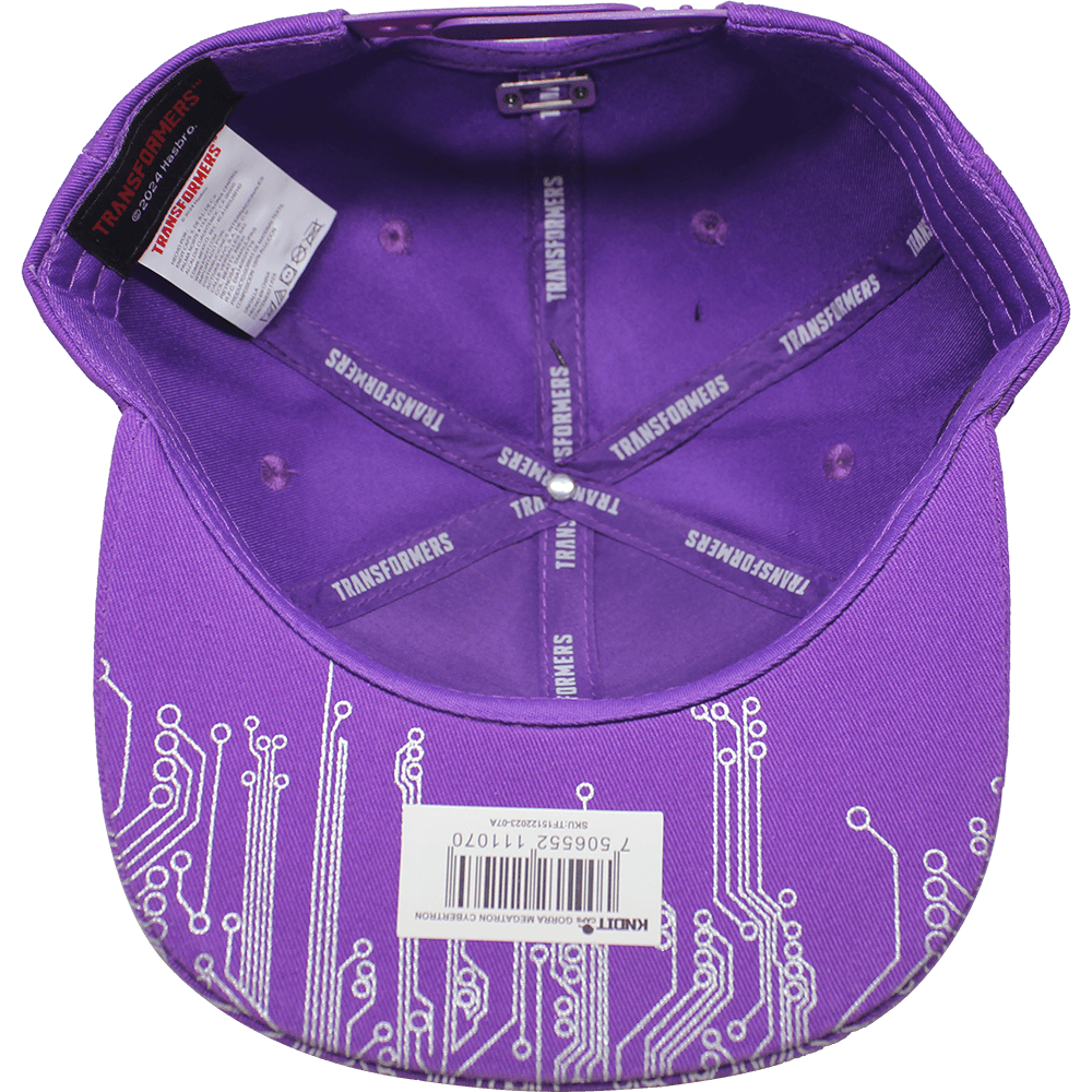 Gorra Transformers Cybertron Decepticons_07
