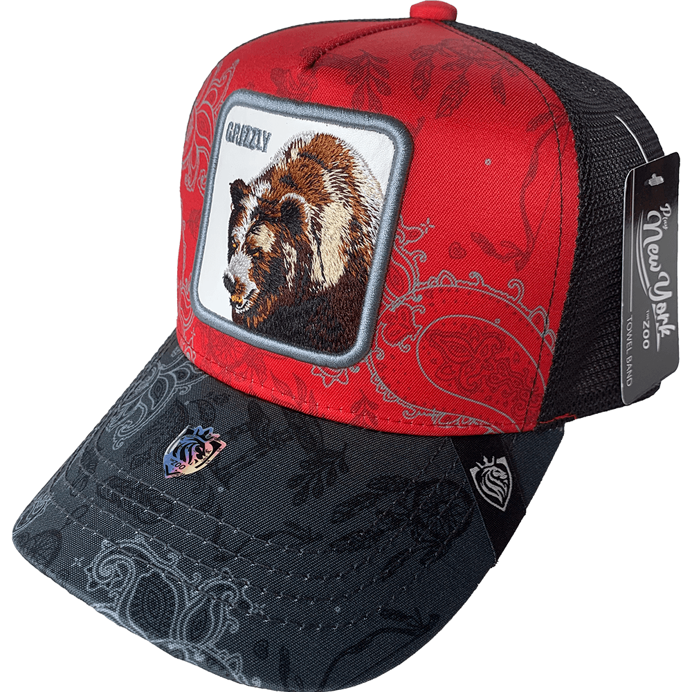Gorra Animales Trucker "PNY ZOO" GRIZZLY 403