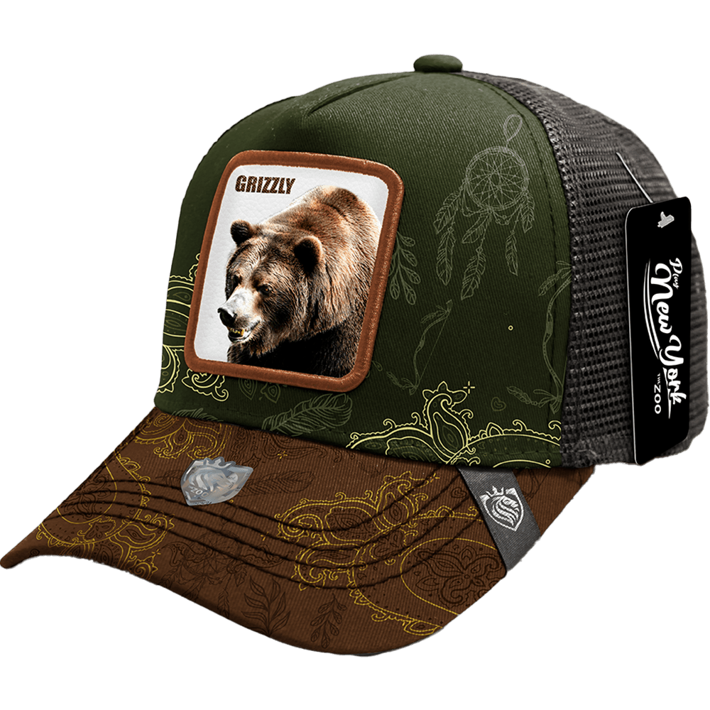 Gorra Animales Trucker "PNY ZOO" GRIZZLY 403