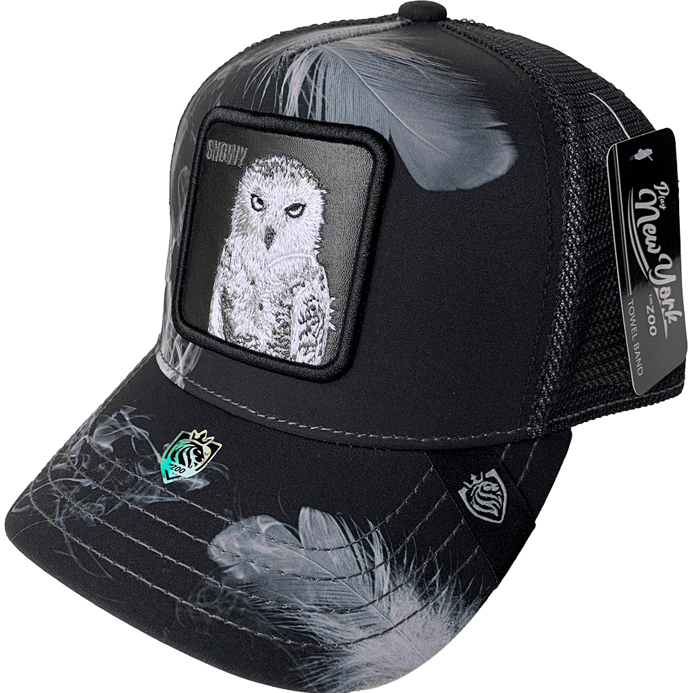 Gorra Animales Trucker "PLAY DARK" Snowy