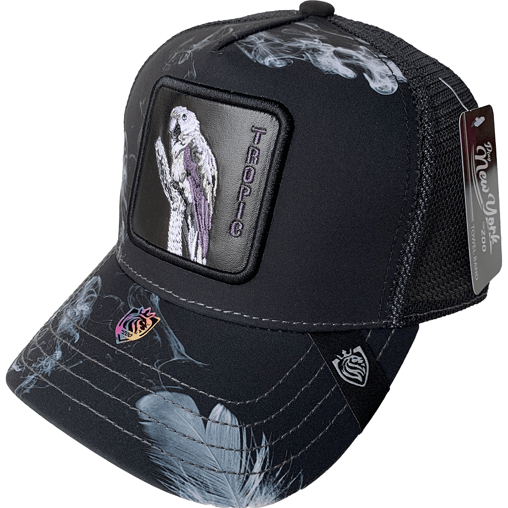Gorra Animales Trucker "PLAY DARK" Tropic