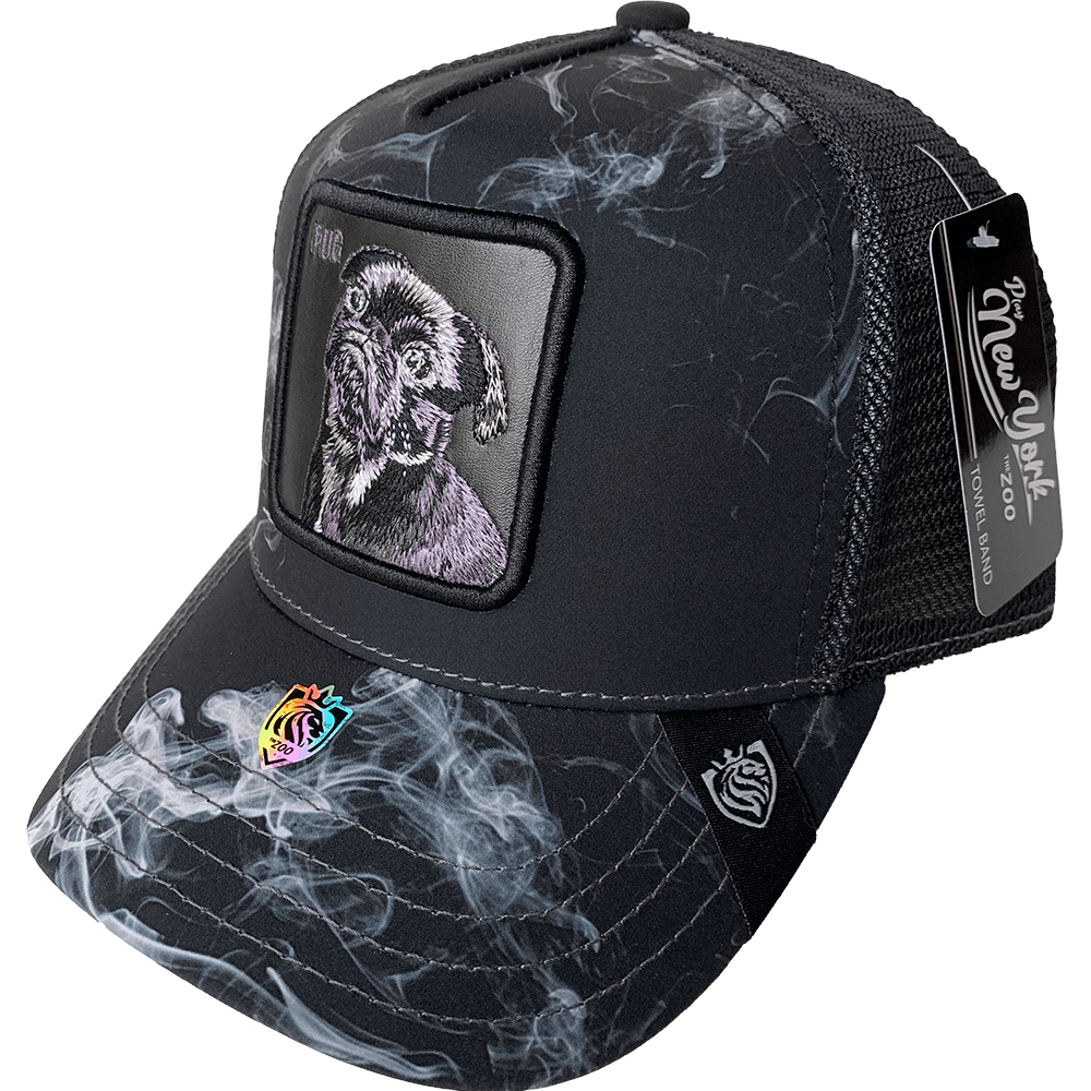 Gorra Animales Trucker "PLAY DARK" Pug