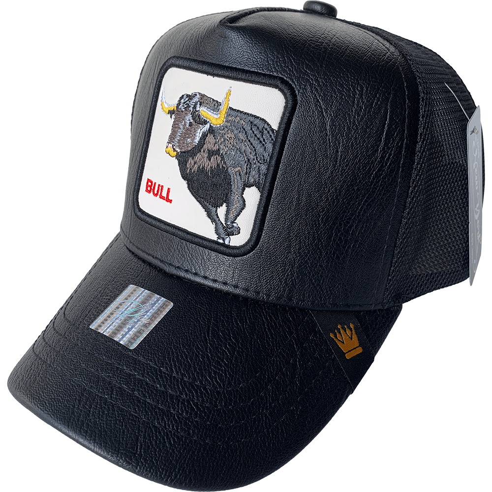 Gorra Animales "PLAYCURPIEL" Acabado de Piel