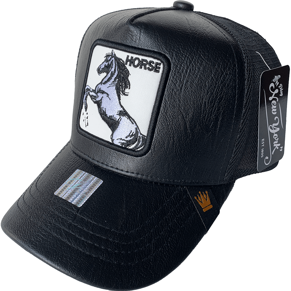 Gorra Animales "PLAYCURPIEL" Acabado de Piel