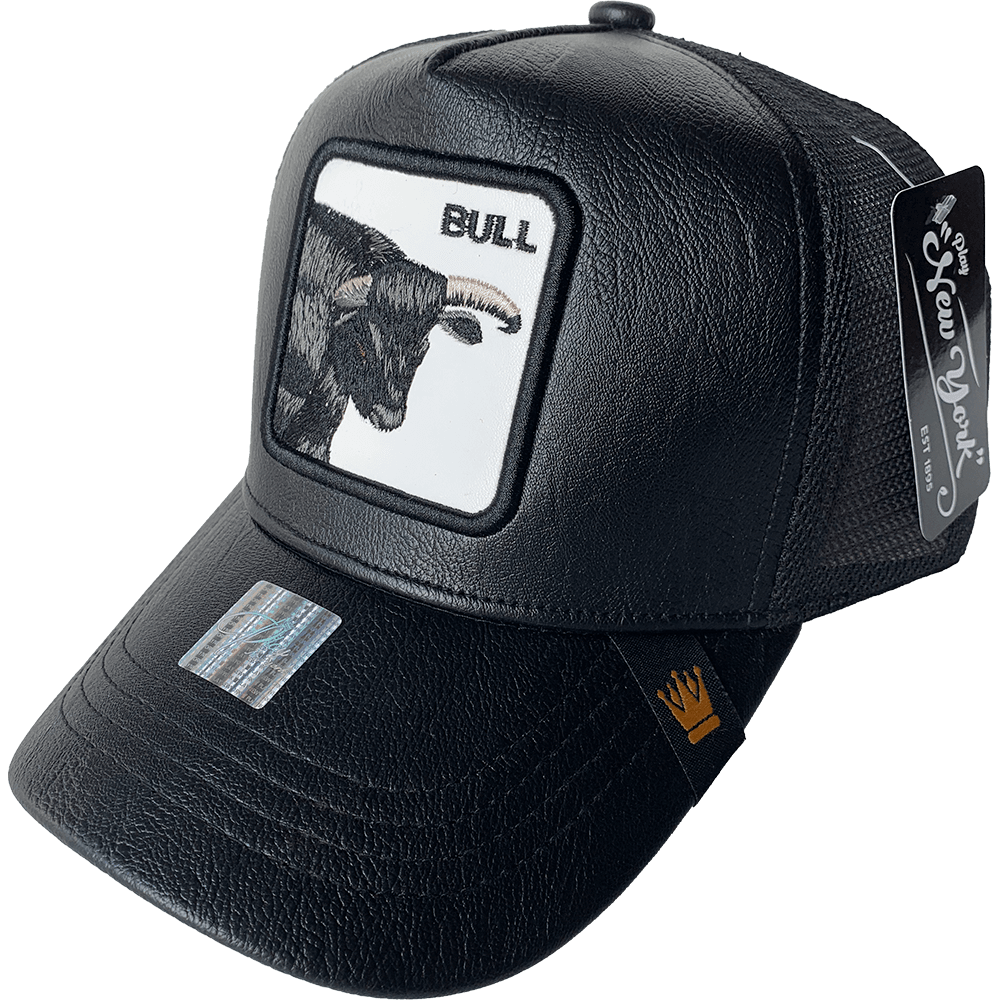 Gorra Animales "PLAYCURPIEL" Acabado de Piel