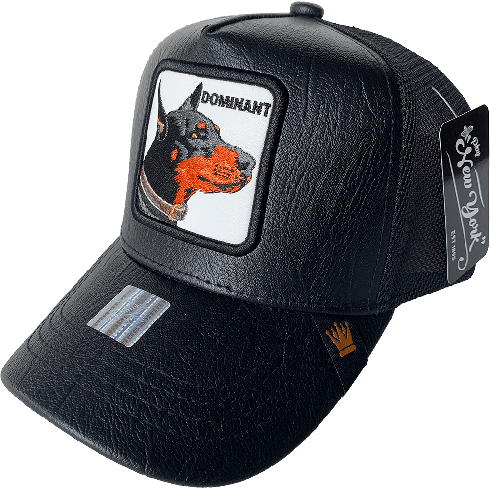 Gorra Animales "PLAYCURPIEL" Acabado de Piel