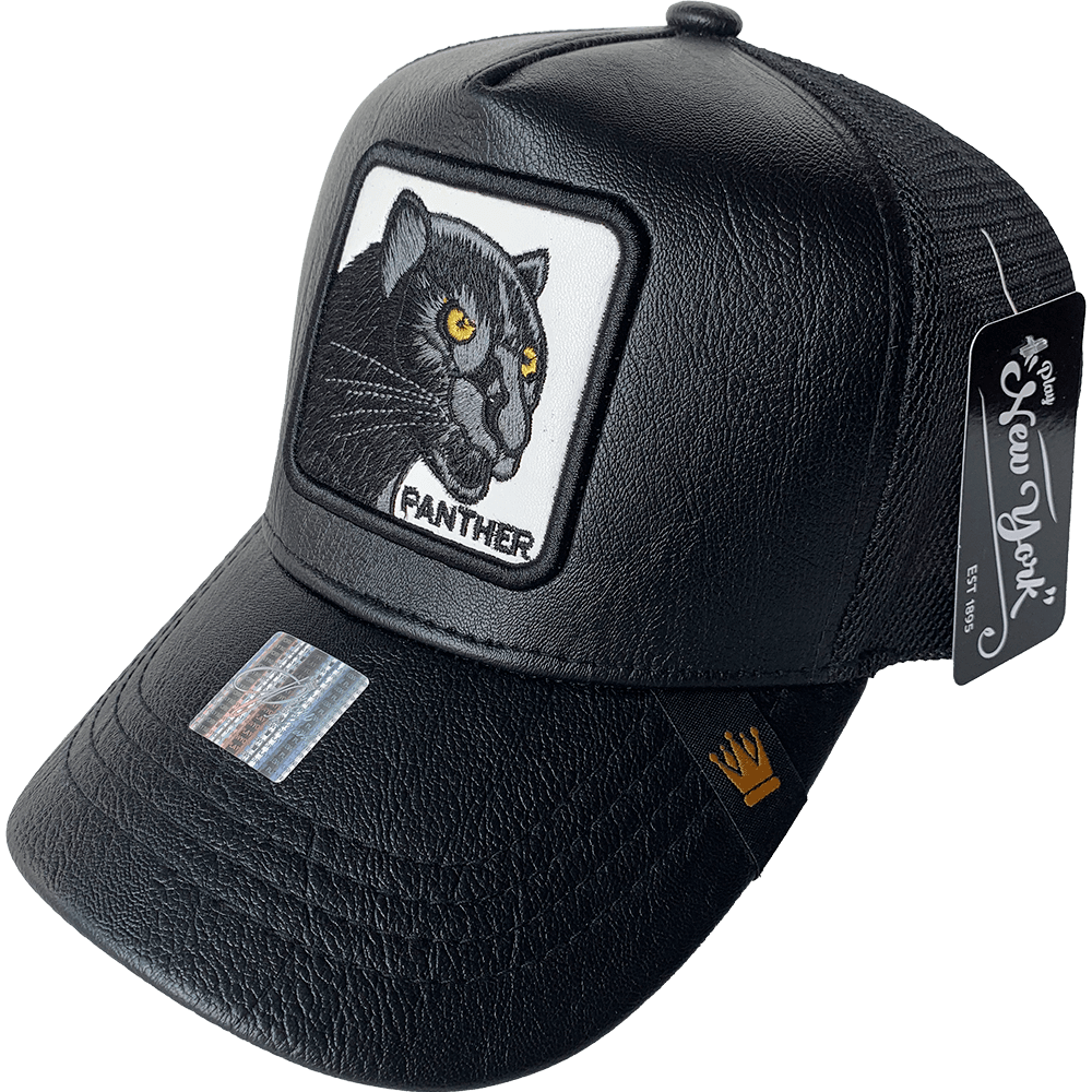 Gorra Animales "PLAYCURPIEL" Acabado de Piel