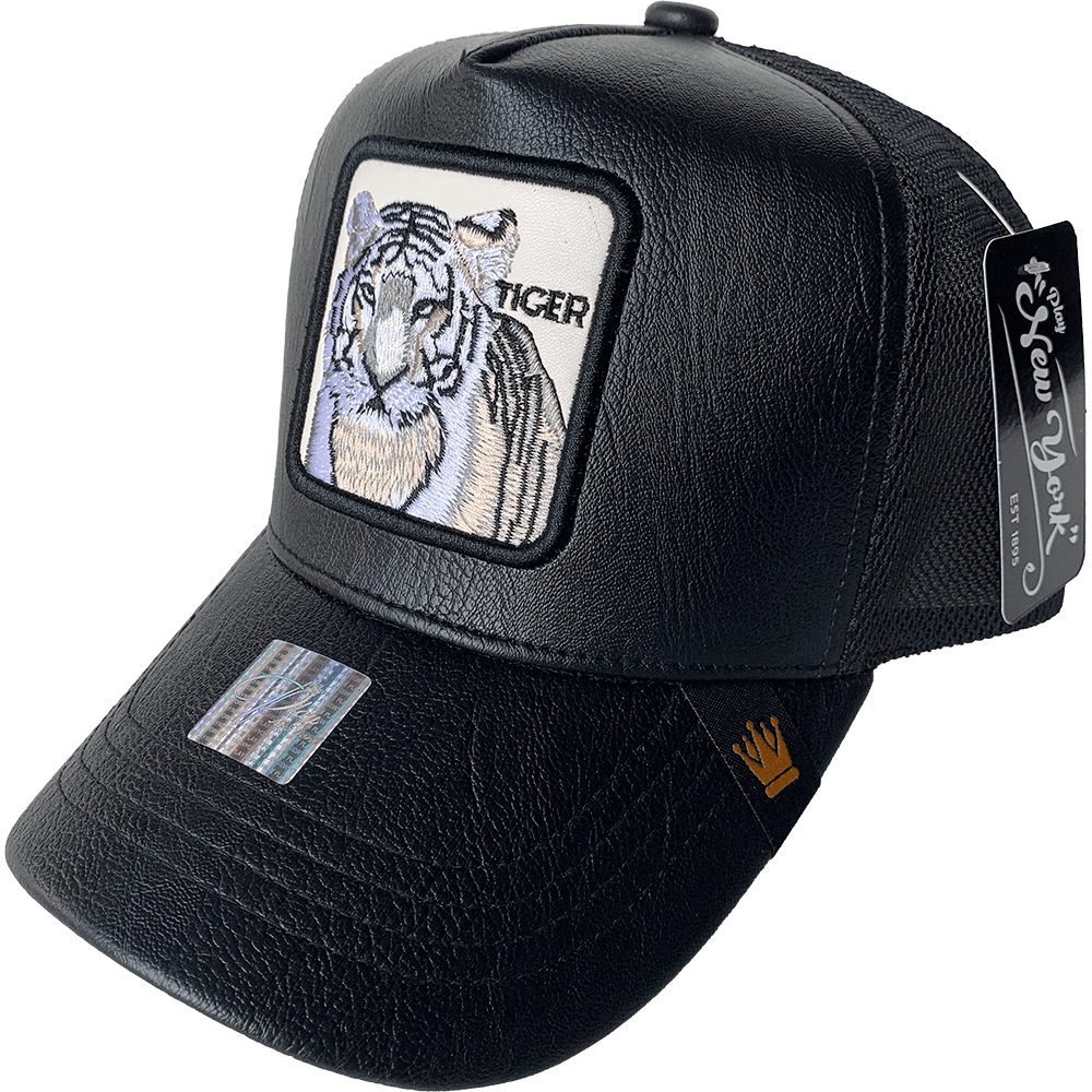 Gorra Animales "PLAYCURPIEL" Acabado de Piel
