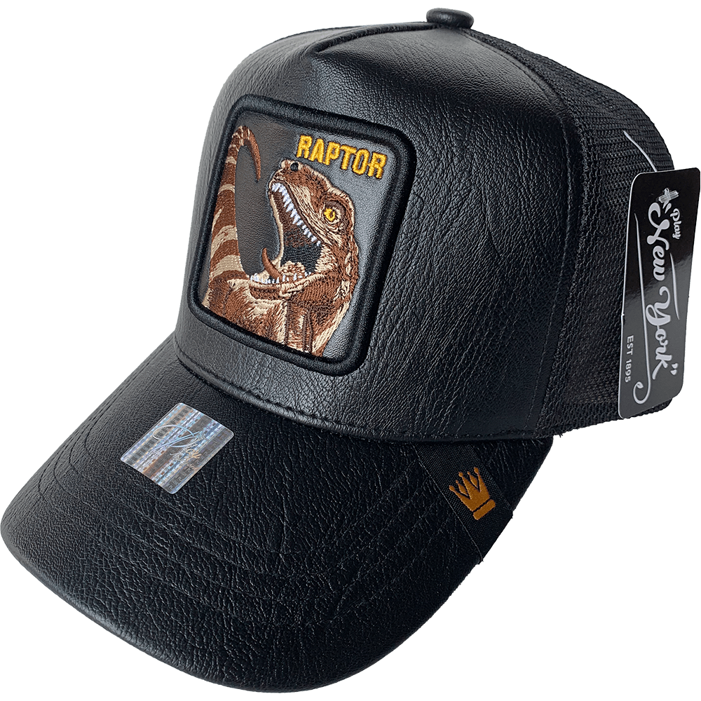 Gorra Animales "PLAYCURPIEL" Acabado de Piel