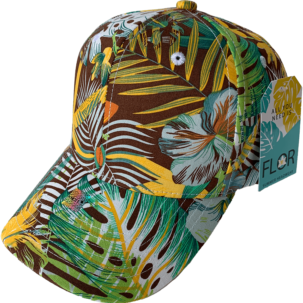 Gorra KNDFLOR -All You Need Is - "FLOR" Poliéster Calidad Premium Velcro