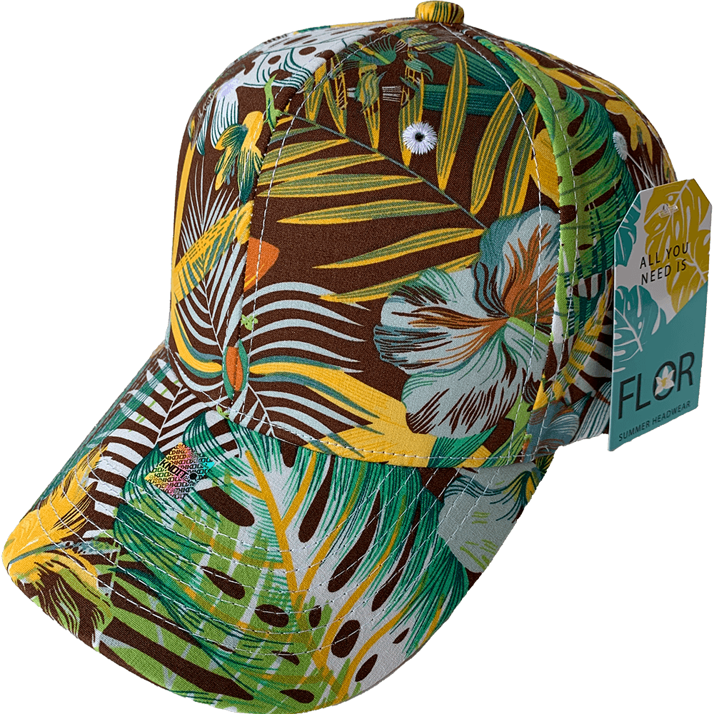 Gorra KNDFLOR  -All You Need Is - "FLOR" Poliéster Calidad Premium Velcro