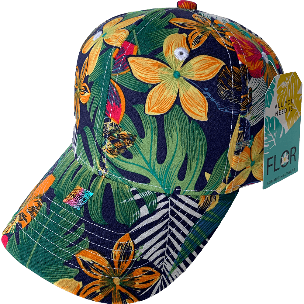 Gorra KNDFLOR -All You Need Is - "FLOR" Poliéster Calidad Premium Velcro