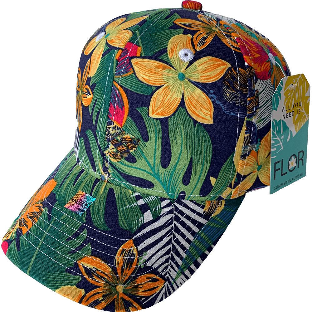 Gorra KNDFLOR  -All You Need Is - "FLOR" Poliéster Calidad Premium Velcro