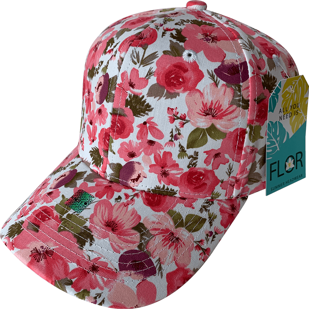 Gorra KNDFLOR -All You Need Is - "FLOR" Poliéster Calidad Premium Velcro
