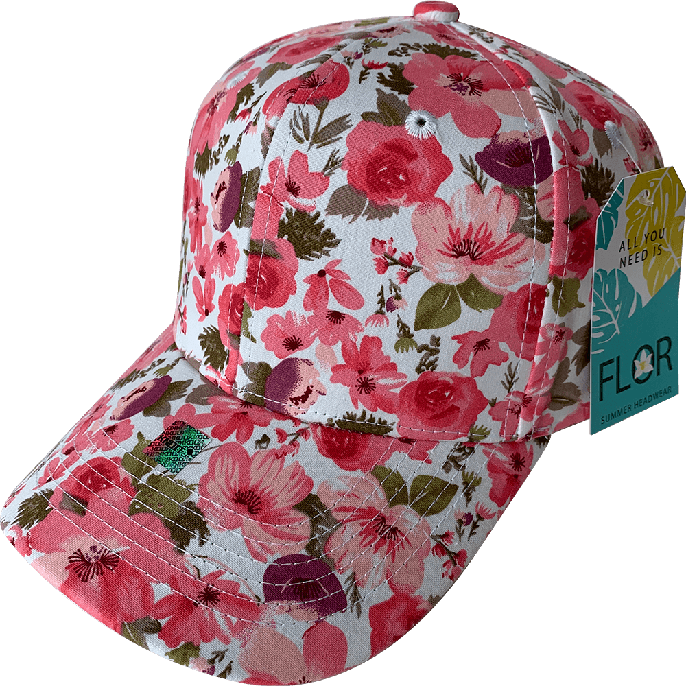 Gorra KNDFLOR  -All You Need Is - "FLOR" Poliéster Calidad Premium Velcro